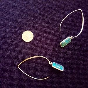 Turquoise & Sterling Silver Earrings